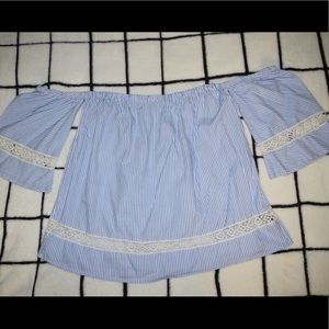 Charlotte Russe Off The Shoulder Top